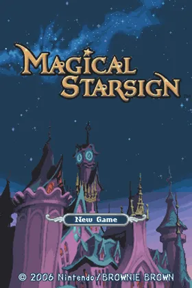 Magical Starsign (USA) screen shot title